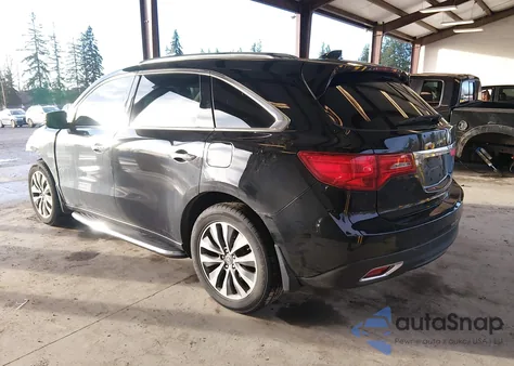2014 Acura Mdx Technology Package z USA, uszkodzony, nr VIN 5FRYD4H46EB505490